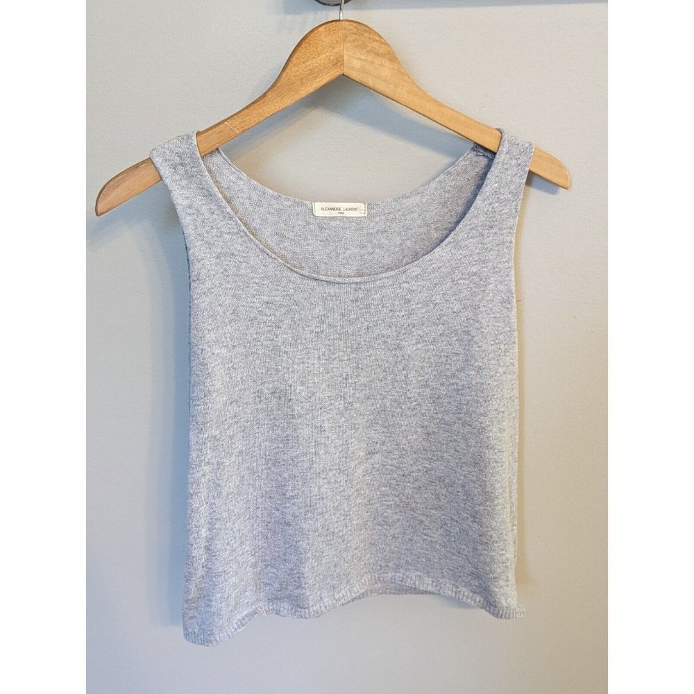 ALEXANDRE LAURENT Paris Grey Size Small Tank Top